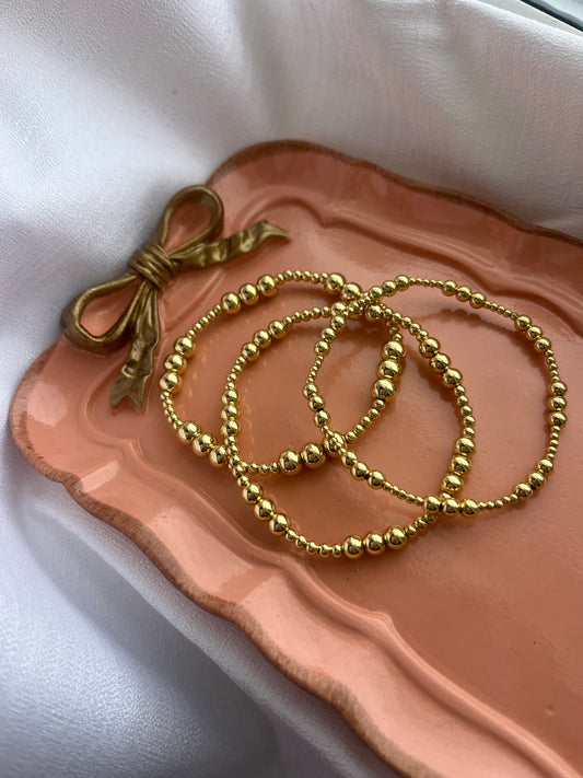 14k gold plated bracelets